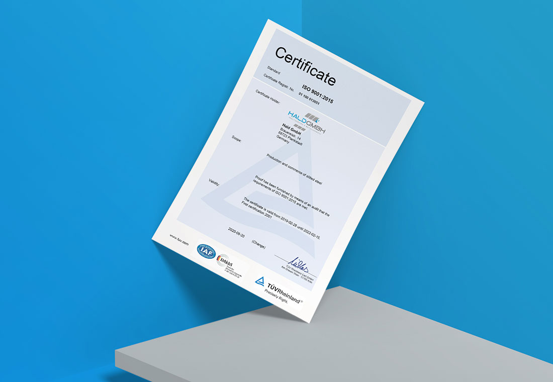 Qualitätsmanagement, Zugversuche, Spektralanalyse, ISO, TÜV